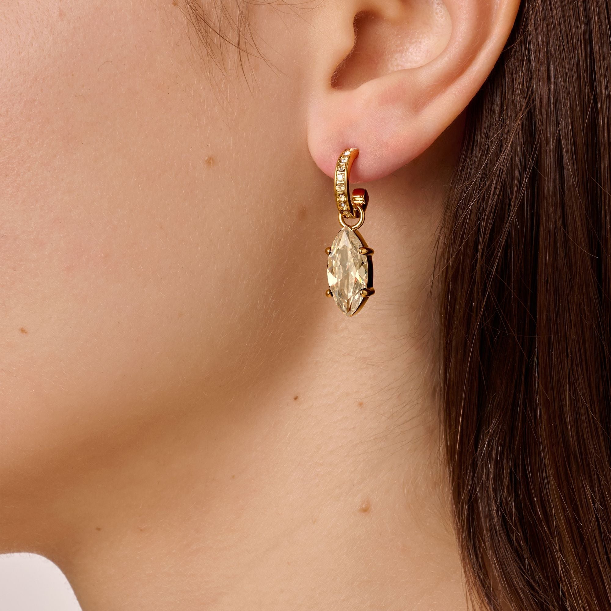 Junipe Gold Earrings - Golden - Dyrberg/Kern NZ