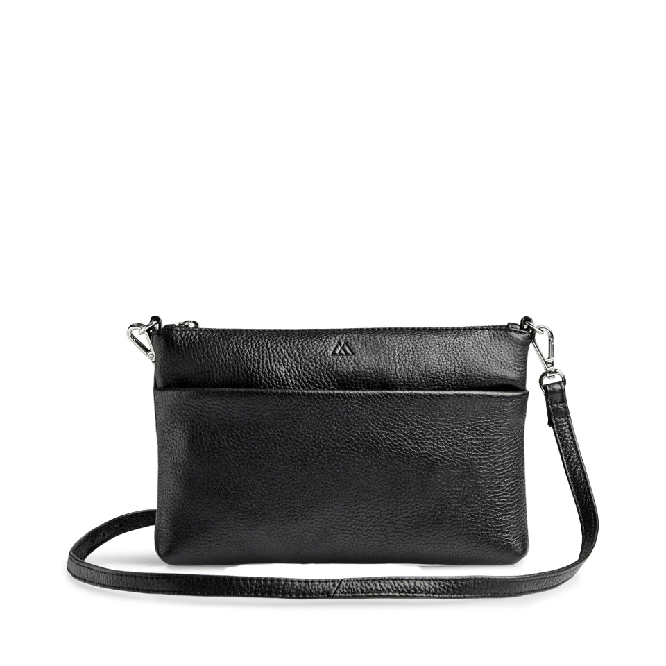 Karima Crossbody Bag, Grain, Black - Dyrberg/Kern NZ