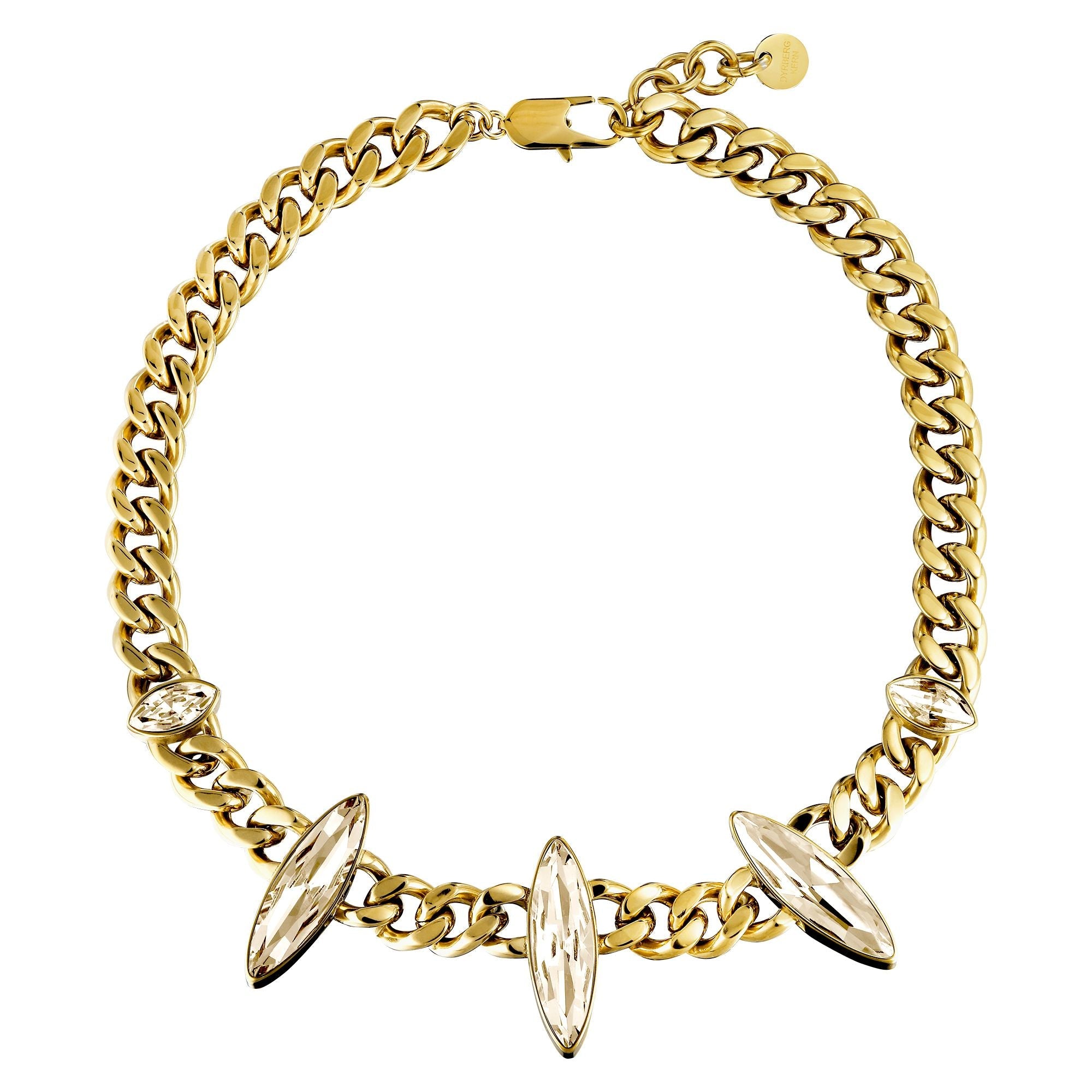 Opsica Gold Necklace - Golden - Dyrberg/Kern NZ