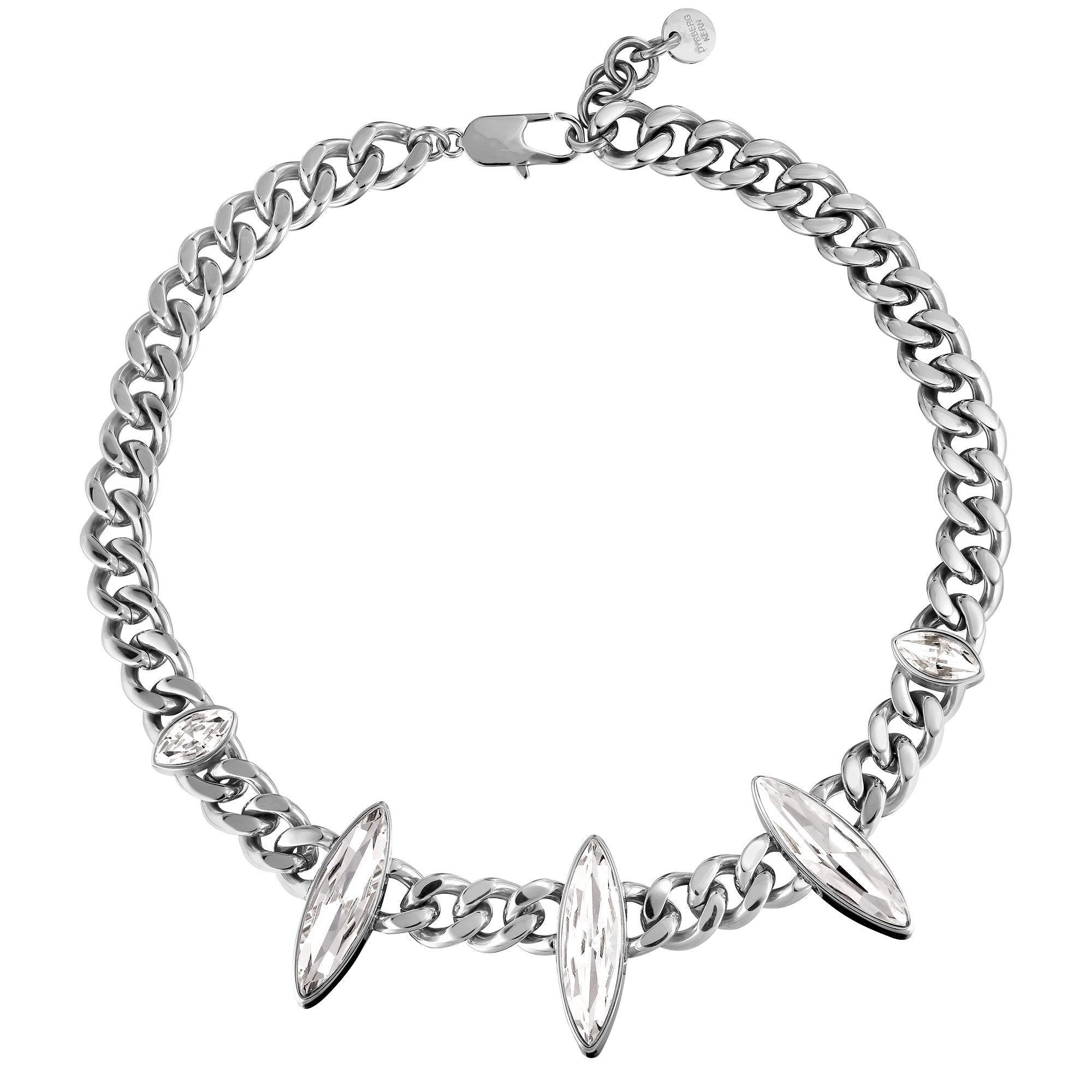 Opsica Shiny Silver Necklace - Dyrberg/Kern NZ
