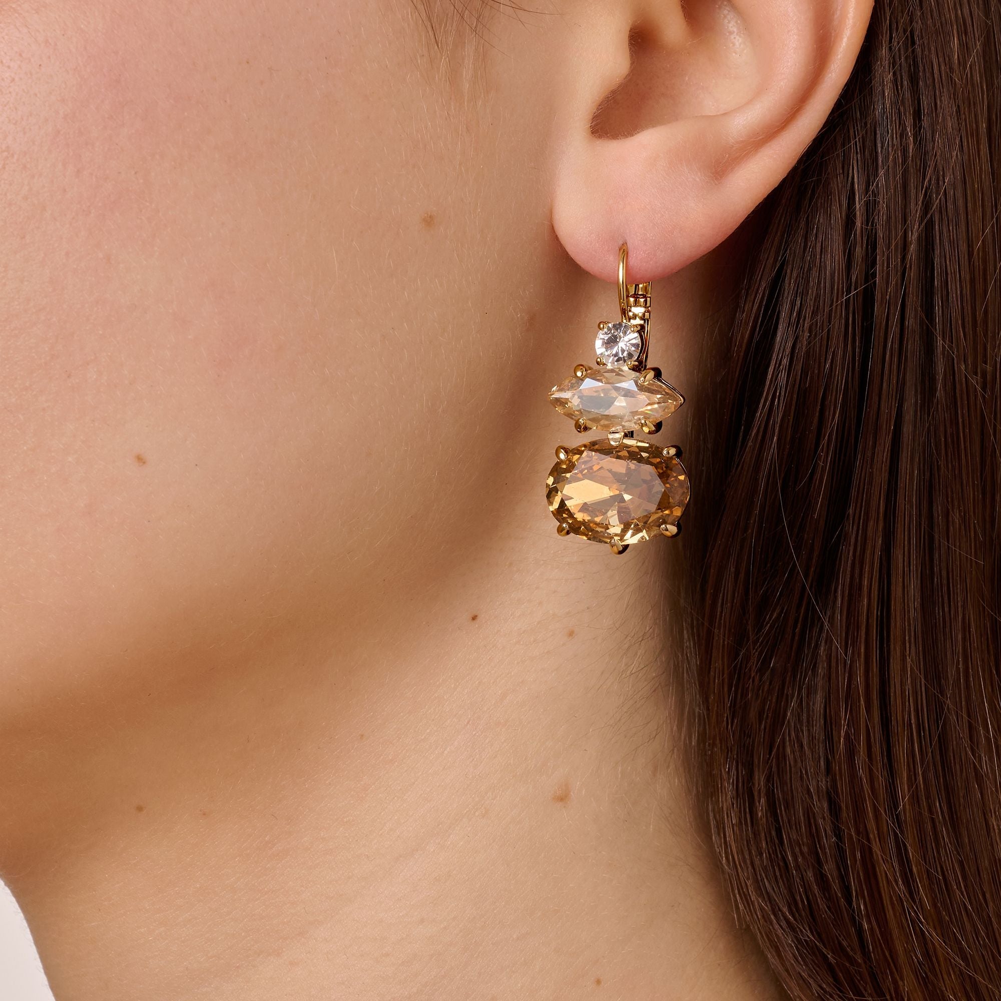 Parsana Gold Earrings - Golden - Dyrberg/Kern NZ