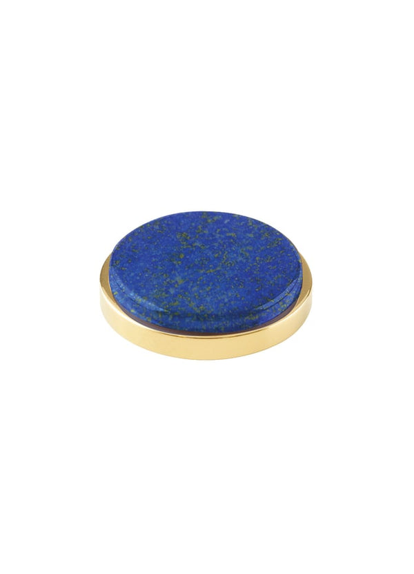 Pleasure Gold Interchangeable Ring Topper - Blue