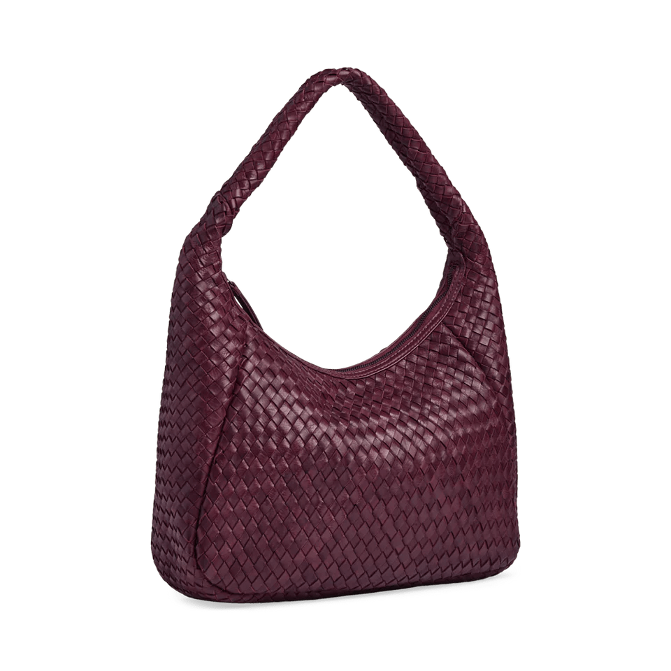 Samara Bag, Weave, Burgundy - Dyrberg/Kern NZ