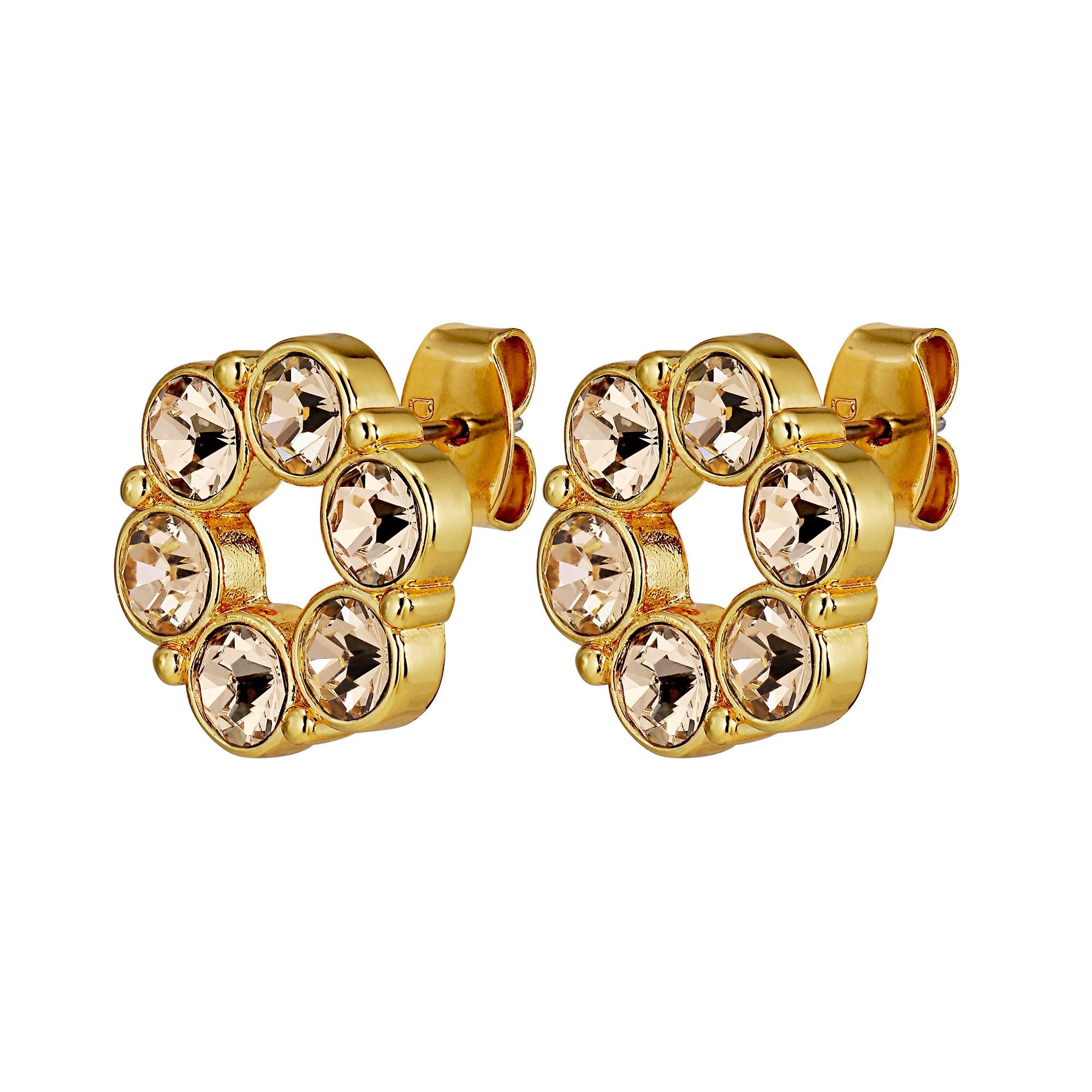Ursula Gold Earrings - Golden - Dyrberg/Kern NZ