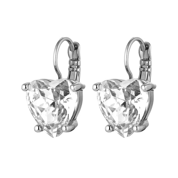 Crystal Heart Earrings - Dyrberg/Kern NZ