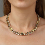 Angelina Gold Necklace - Golden - Dyrberg/Kern NZ