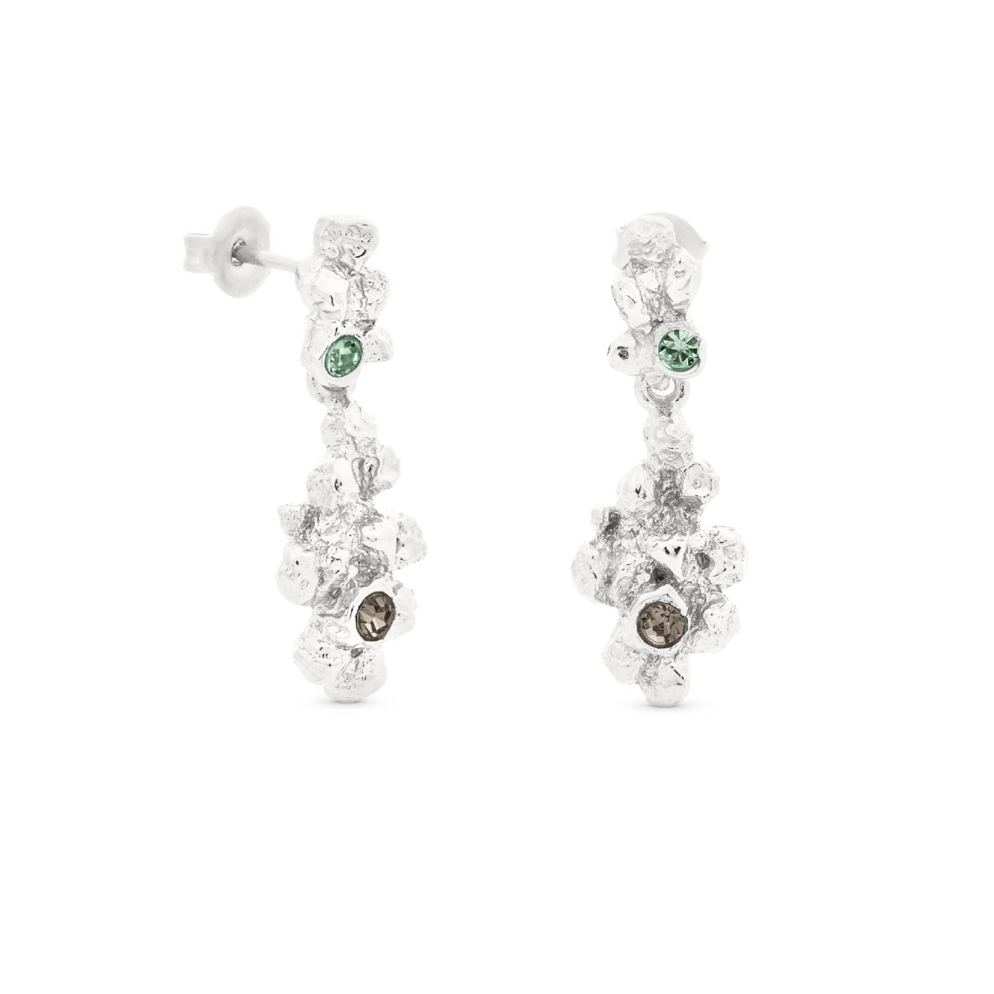 Arena Silver Earrings Medium - Dyrberg/Kern NZ