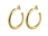 Gold Hoop Earrings - Dyrberg/Kern NZ