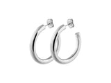 Stainless Steel Hoop Earrings - Dyrberg/Kern NZ