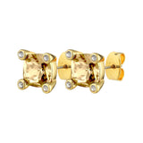 Clara Gold Earrings - Golden - Dyrberg/Kern NZ