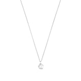 FACET NECKLACE SIMPLE SILVER CHAIN NECKLACE - Dyrberg/Kern NZ