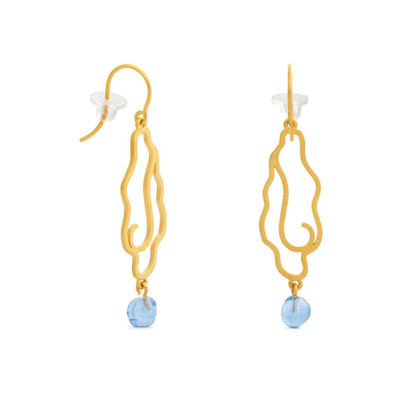 Gaudi Long Hook Earrings - Dyrberg/Kern NZ
