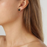 Gigi Gold Earrings - Rainbow - Dyrberg/Kern NZ