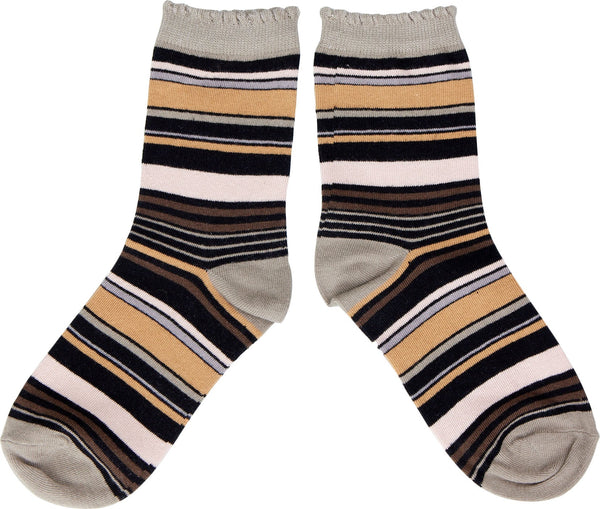 Graphic Stripes Socks / Grey - Dyrberg/Kern NZ