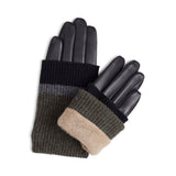 Helly Glove, Black w/Black+Grey+Olive - Dyrberg/Kern NZ