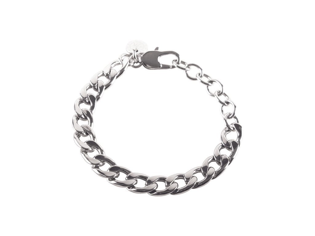 Jolie Shiny Silver Chain Bracelet | Dyrberg/Kern NZ
