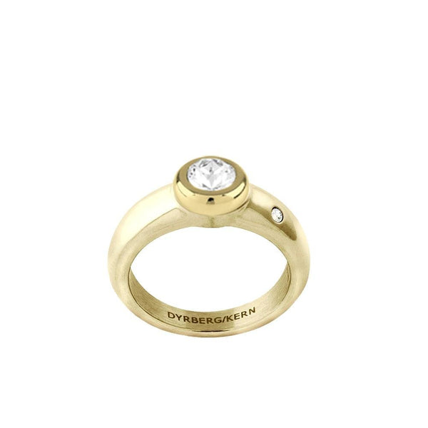 Joy Gold Interchangeable Ring Topper - Emerald Green - Dyrberg/Kern NZ