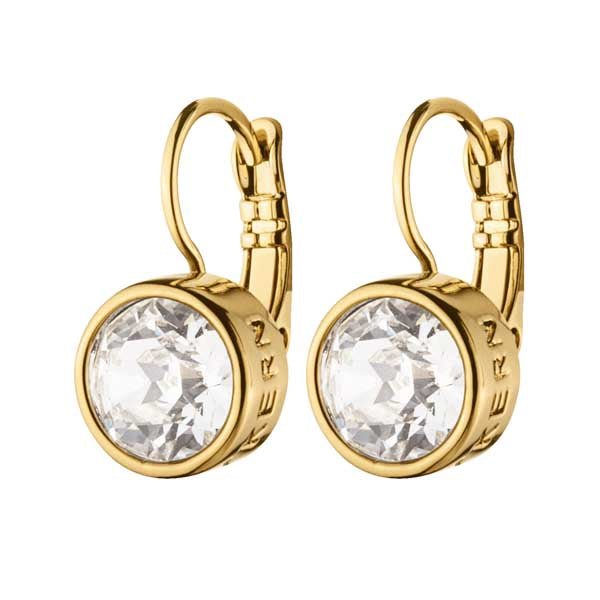 Crystal Gold Earrings - Dyrberg/Kern NZ