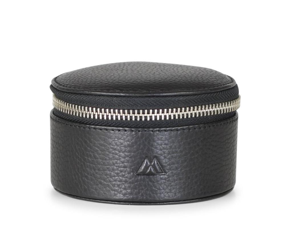 LOVA JEWELLERY BOX, L, GRAIN BLACK - Dyrberg/Kern NZ