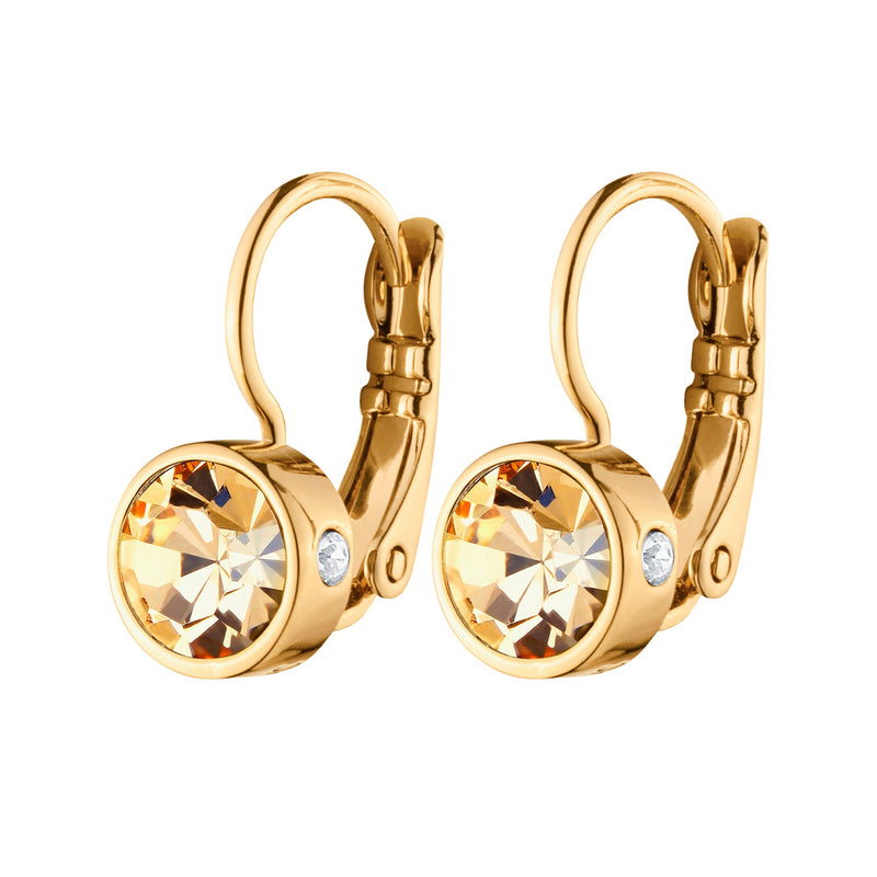 Golden Gold Earrings - Dyrberg/Kern NZ