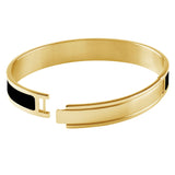 Pennika Gold Bracelet - Black - Dyrberg/Kern NZ