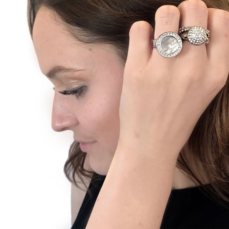 Ring Spacer A, Shiny Silver - Dyrberg/Kern NZ