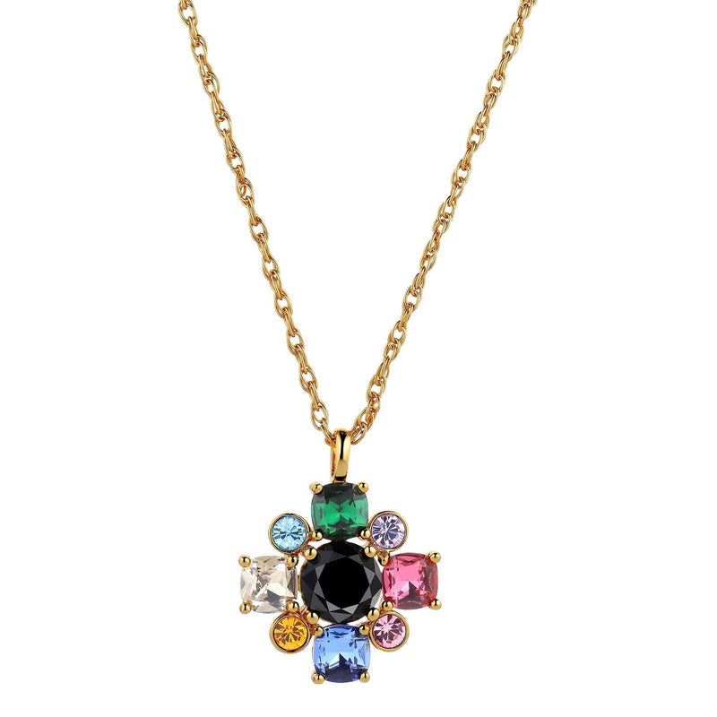 Sassi Gold Necklace - Rainbow - Dyrberg/Kern NZ