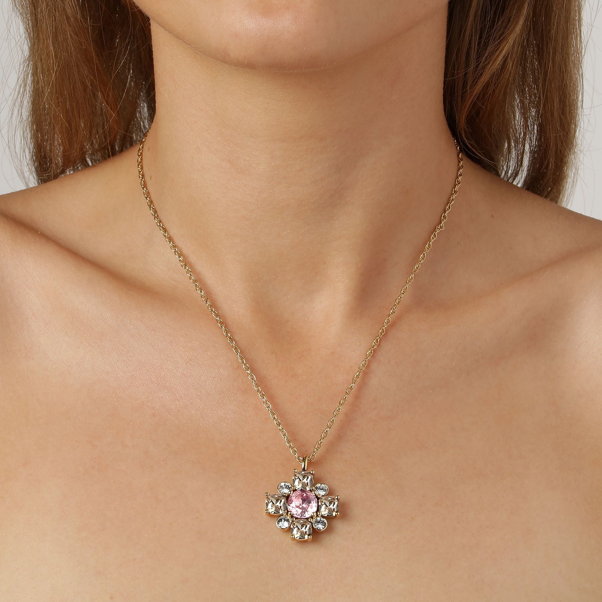 Sassi Gold Necklace -SG Golden / Rose - Dyrberg/Kern NZ