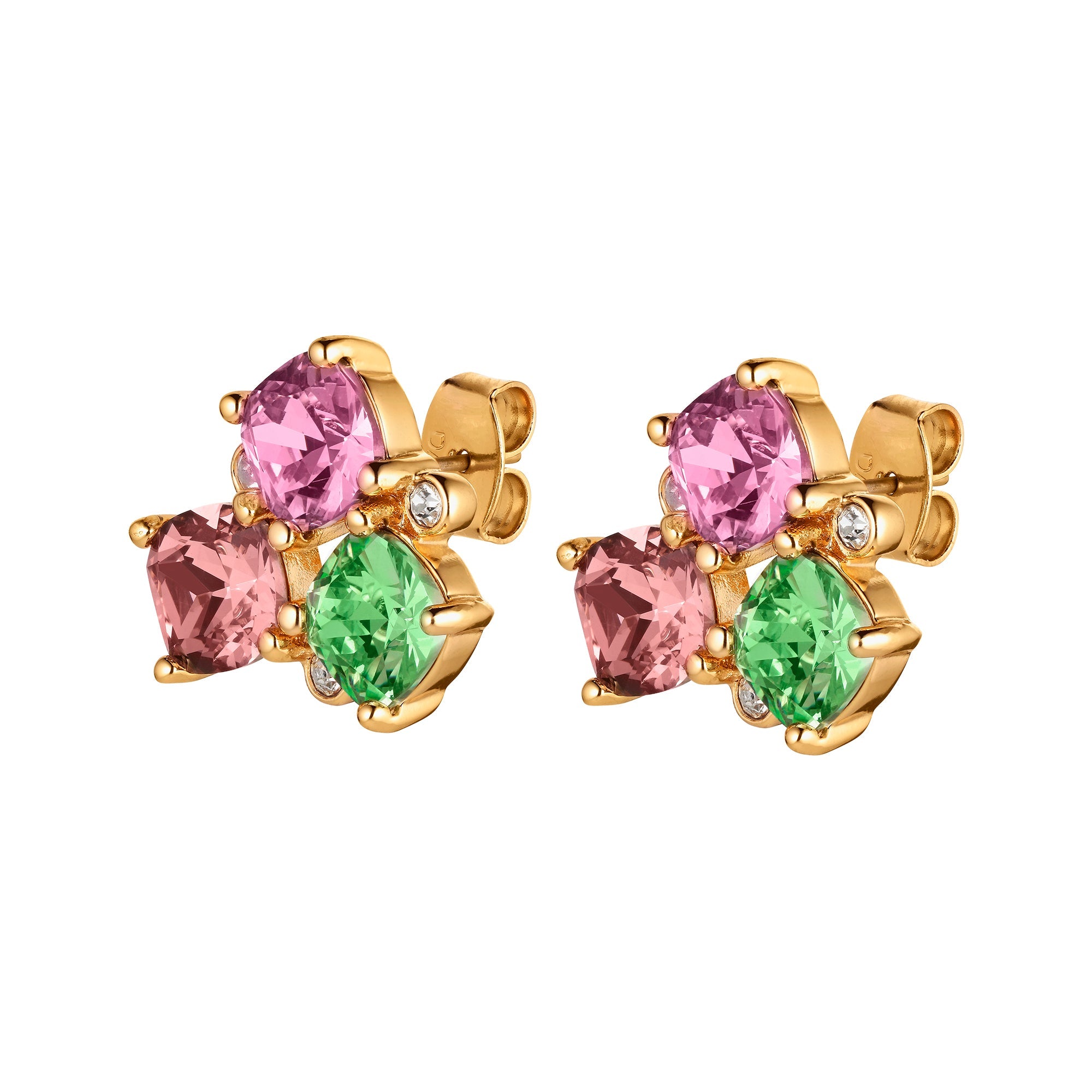 Stud Earrings NZ - Viena Gold Earrings | Dyrberg/Kern NZ