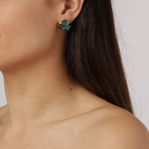Viena Gold Earrings - Sale - Dyrberg/Kern NZ